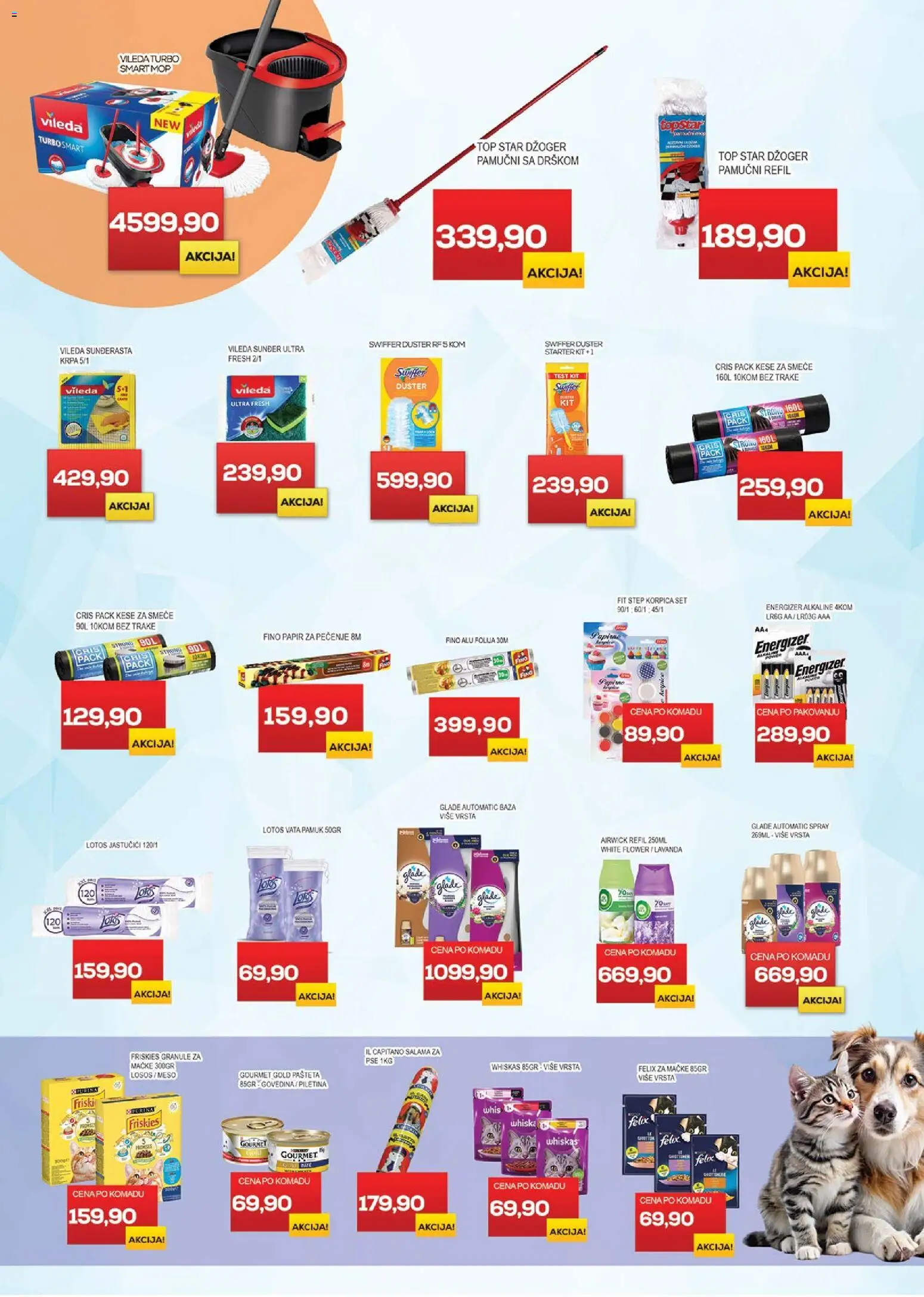 Medius katalog - važi od 10.03.2026 | Strana: 24 | Proizvode: Govedina, Losos, Vileda, Piletina