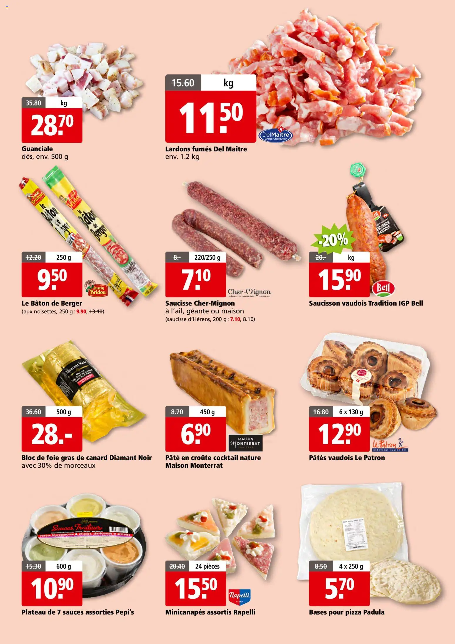 Aligro actionen 2000 Chavannes, Matran, Genève, Sion – gültig ab 23.03.2026 | Seite: 5 | Produkte: Pizza