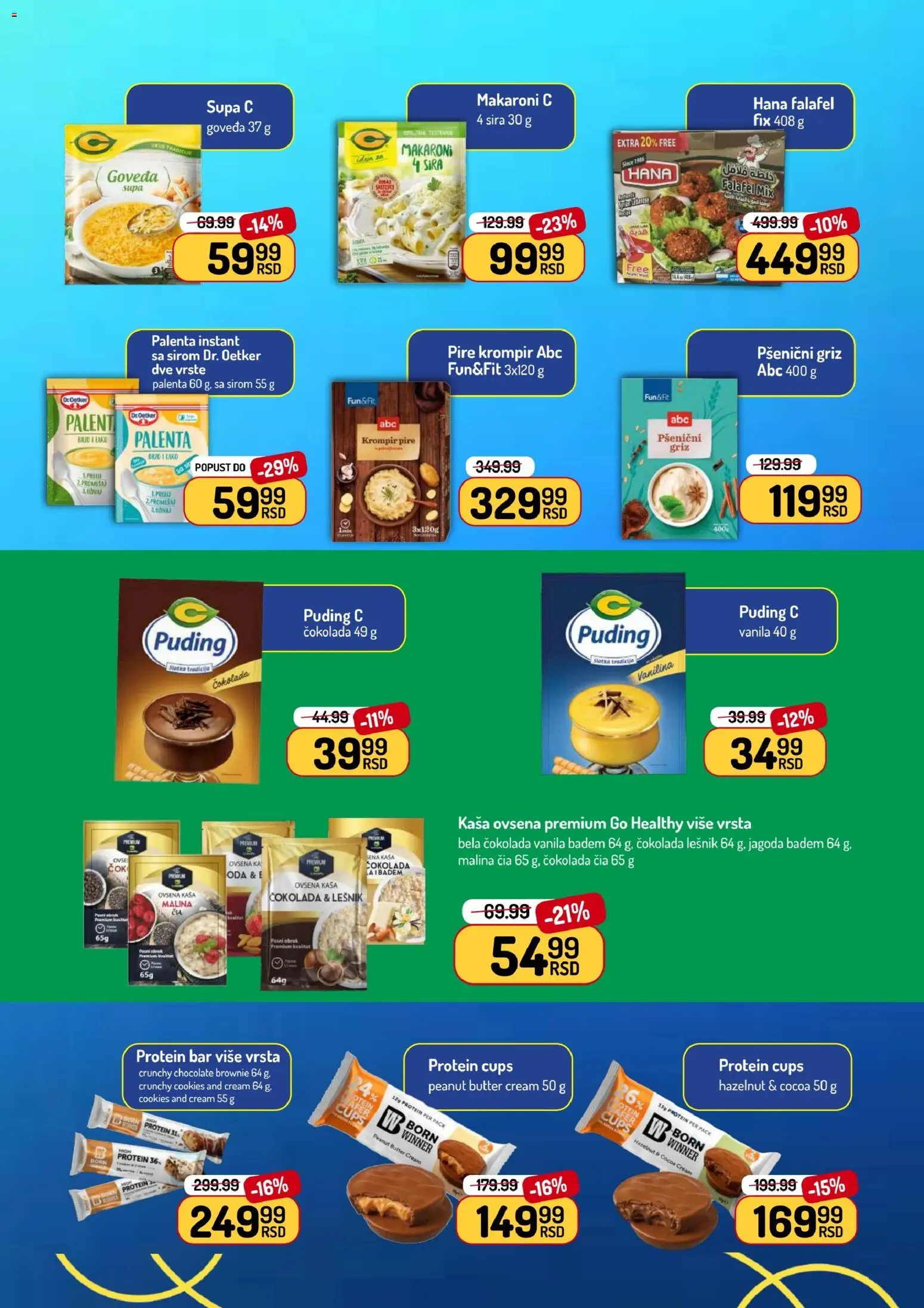 Aman katalog - važi od 19.01.2026 | Strana: 23 | Proizvode: Puding, Krompir, Brownie, Malina