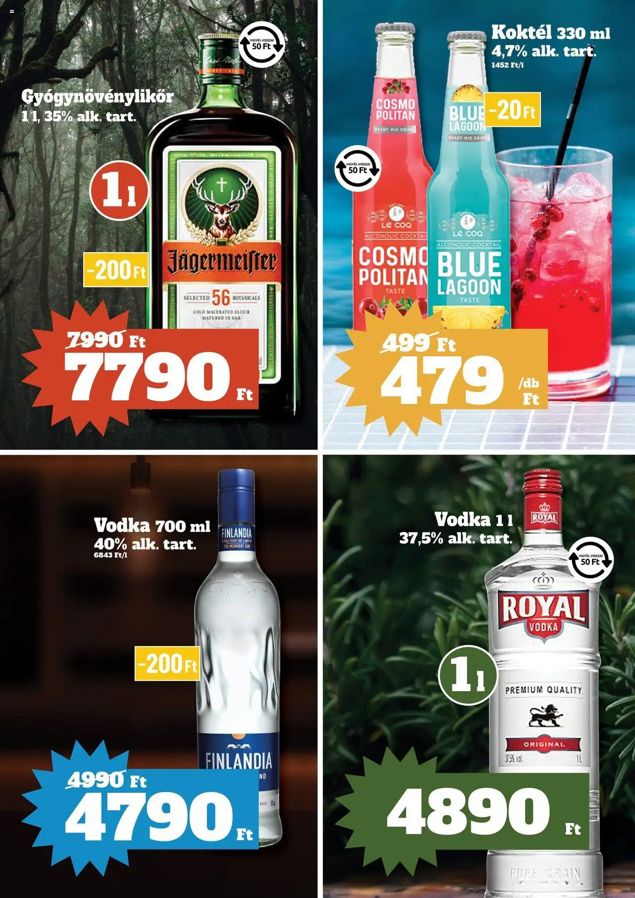 Family Diszkont akciós ujság - amely érvényes a következő dátumtól: 11.09.2025 | Oldal: 25 | Termékek: Jägermeister, Vodka