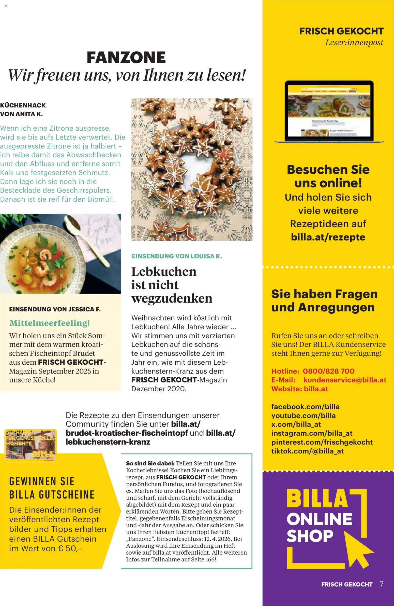 Billa  Frisch Gekocht gültig ab 01.03.2026 | Seite: 5 | Produkte: Zitrone, Gyümölcs