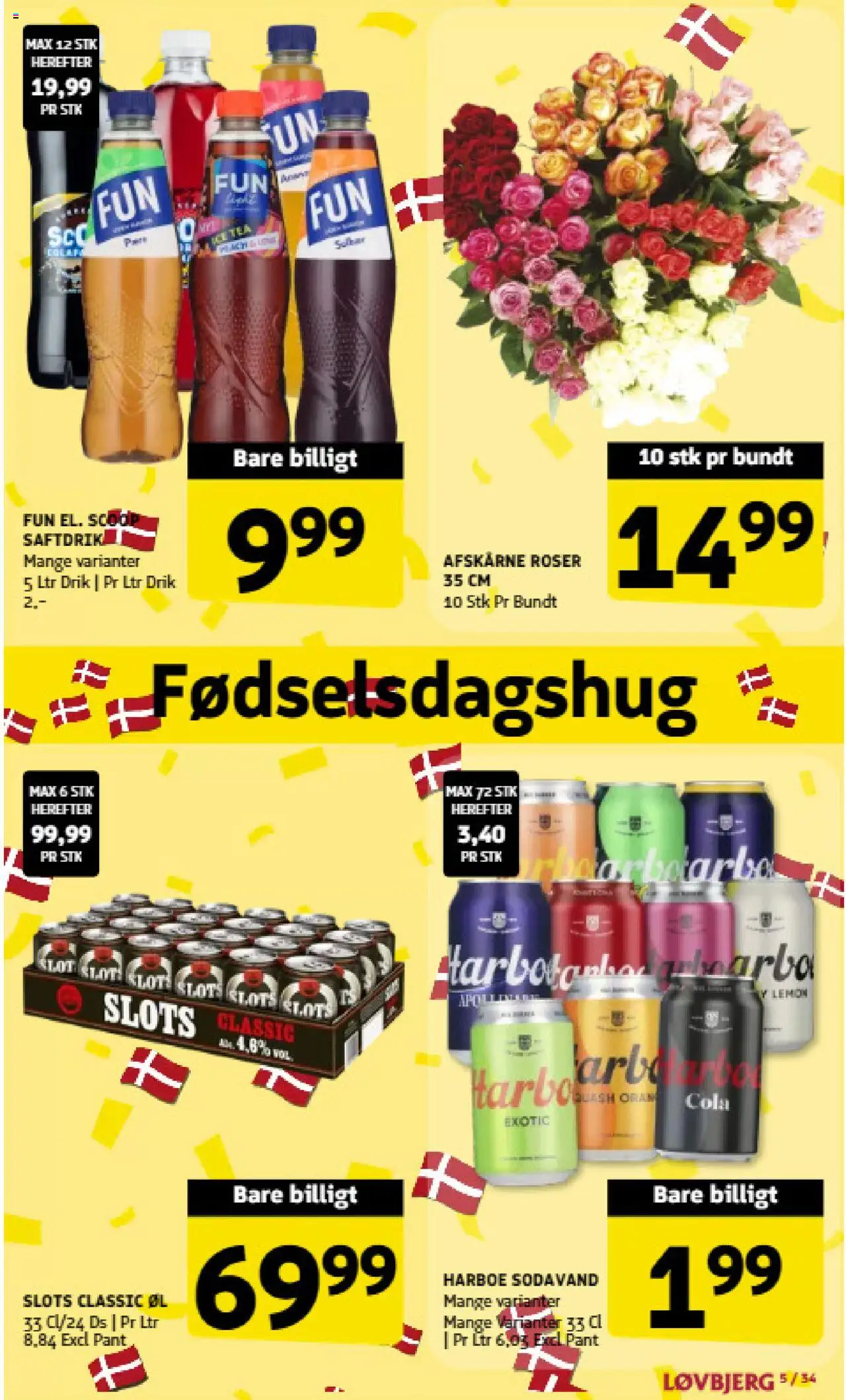 Løvbjerg tilbudsavis – gyldig fra 12.09.2025 | Side: 5 | Produkter: Øl, Sodavand, Cola