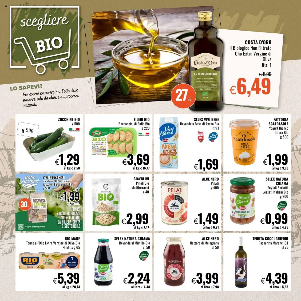 Volantino Famila del 18.09.2025 | Pagina: 10 | Prodotti: Yogurt, Fagioli, Barbabietola, Zucchine