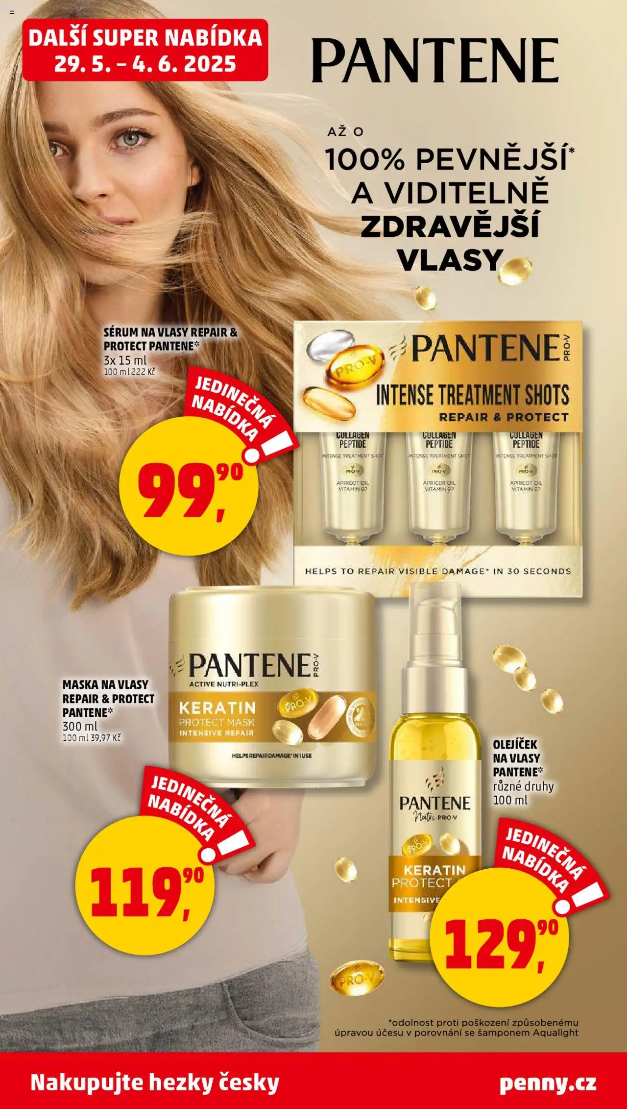 Penny Market leták - Čtvrtečník od 29.05.2025 | Strana: 29 | Produkty: Sérum, Maska na vlasy, Maska