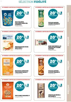 Hyper U - Prévisualisation de Hyper U - Ma sélection Carte U janvier valide à partir de 02.01.2026 | Page: 13 | Produits: Pomme de terre, Huile, Crème, Biscuits