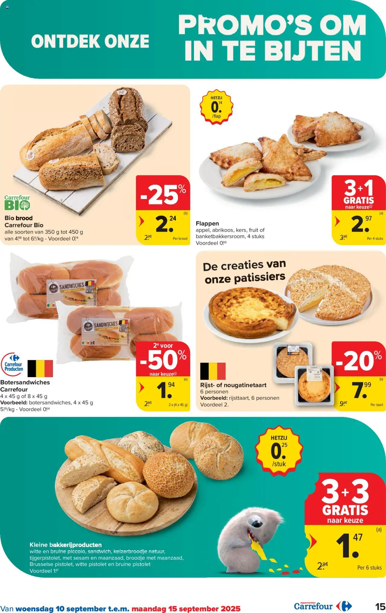  | Pagina: 15 | Producten: Rijst, Broodje, Fruit, Taart