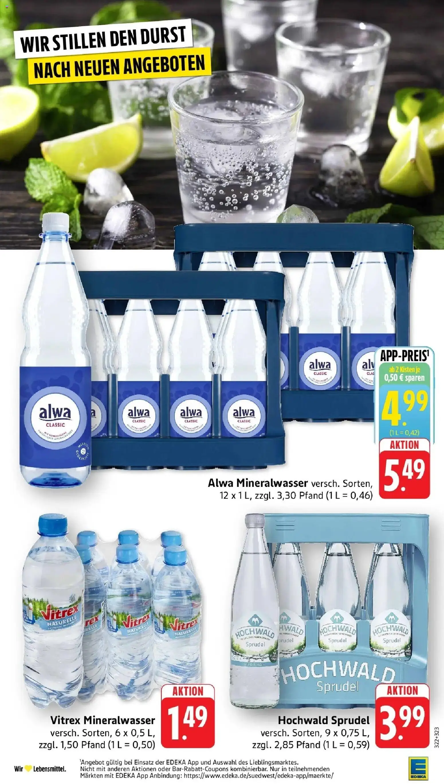 Edeka prospekt Steinfeld	 – gültig ab 05.04.2026 | Seite: 30 | Produkte: Mineralwasser