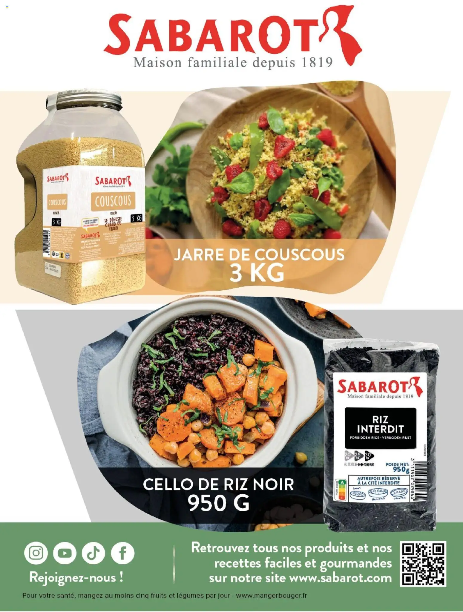 {H1} | Page: 67 | Produits: Poids, Couscous, Riz