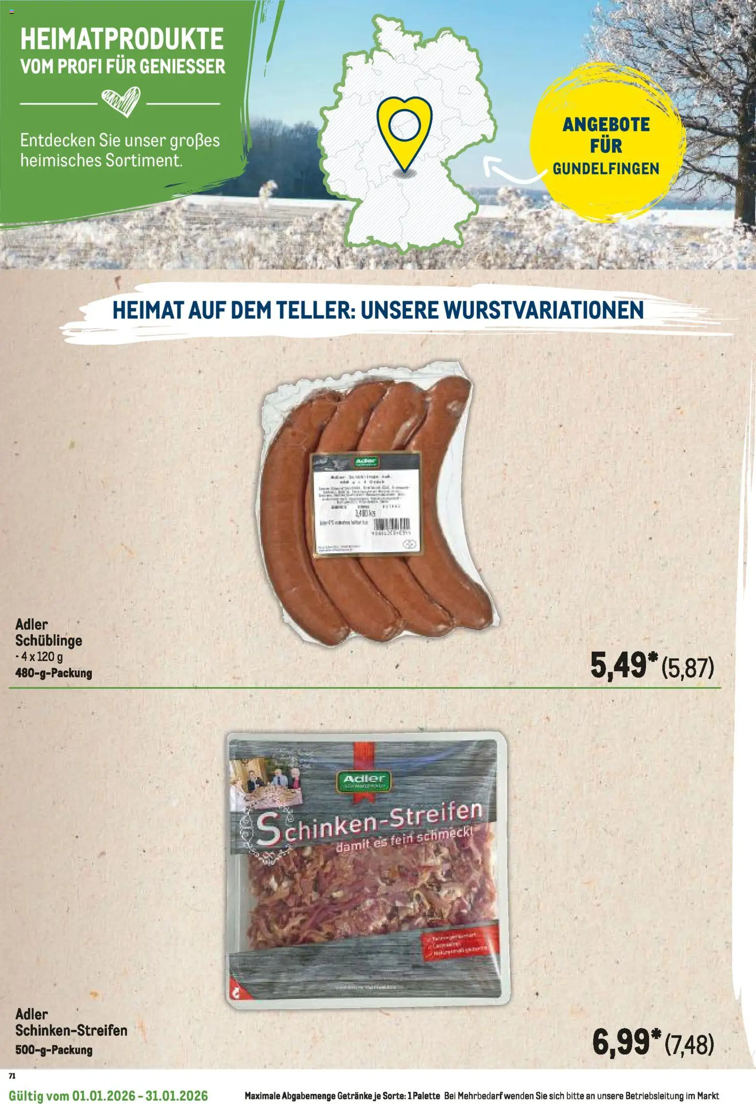 Metro  Regionaler Flyer – gültig ab 01.01.2026 | Seite: 114