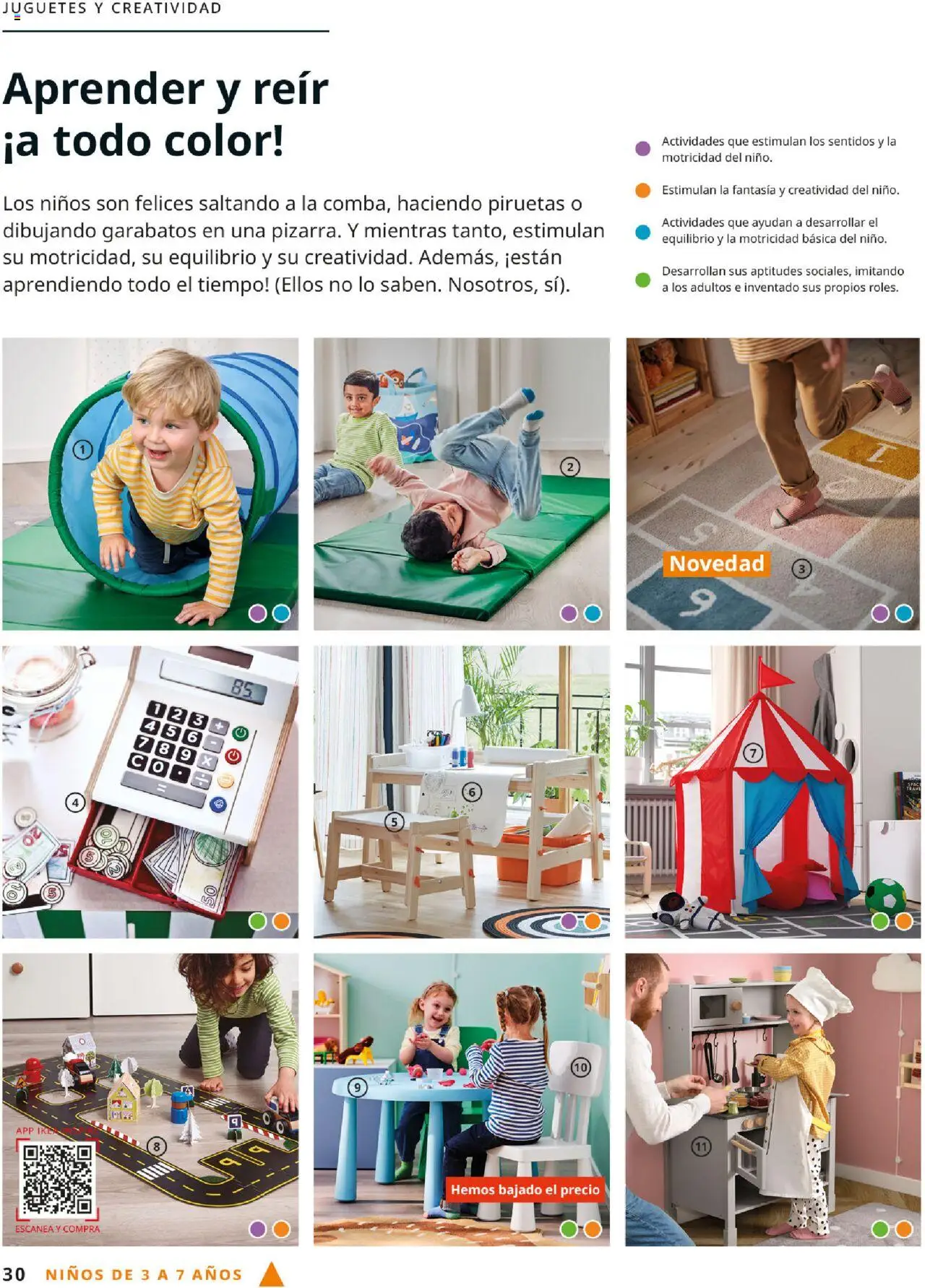 Catálogo IKEA y los niños │ válido desde el 01.09.2025 | Página: 30 | Productos: Juguetes