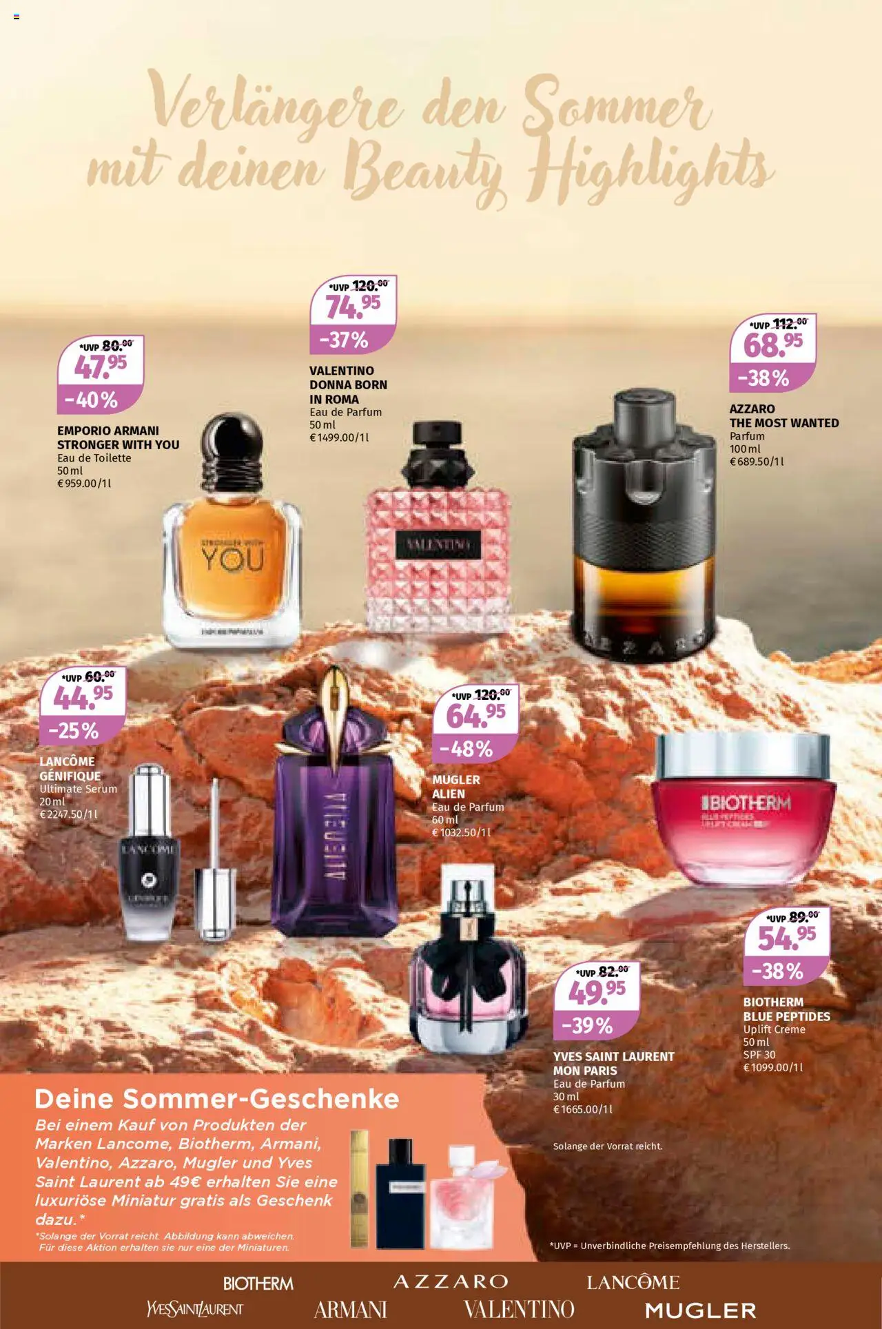 Müller Flugblatt gültig ab 01.09.2025 | Seite: 9 | Produkte: Toilette, Parfüm, Eau de Toilette, Creme