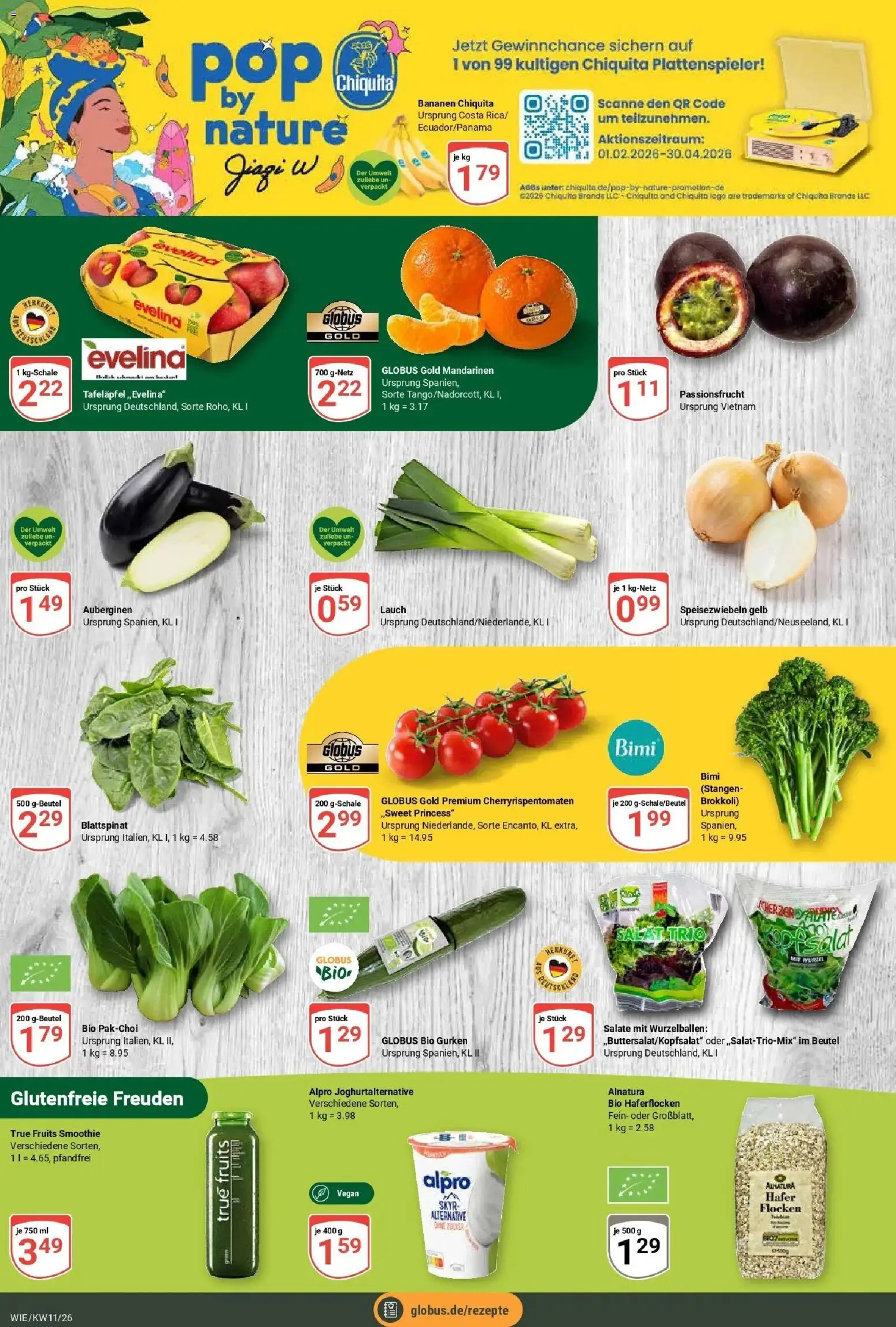 Globus prospekt Waghäusel	 – gültig ab 09.03.2026 | Seite: 9 | Produkte: Skyr, Brokkoli, Gurken, Flocken