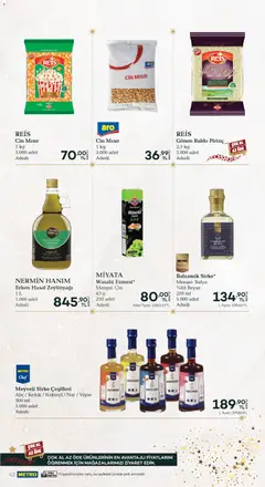 01.12.2025 tarihinden itibaren geçerli olan Metro kataloğu önizlemesi | Sayfa: 43 | Ürünler: Cin, Vişne, Kekik, Mısır
