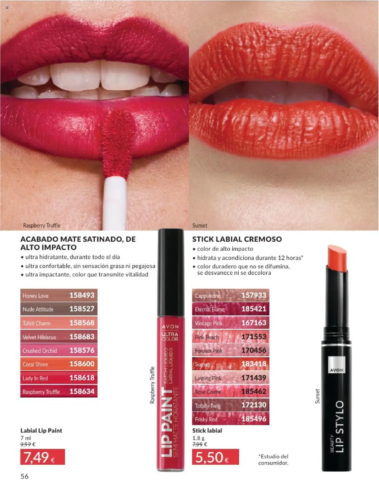 Catálogo AVON campaña 6 │ válido desde el 01.06.2025 | Página: 56
