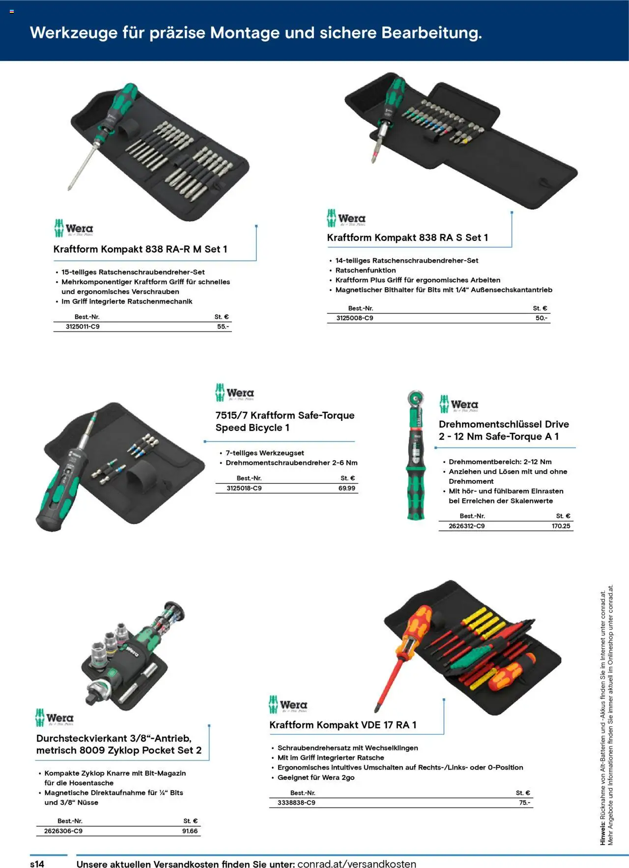 Conrad Katalog ungeplanter Bedarf gültig ab 15.05.2025 | Seite: 14 | Produkte: Nüsse