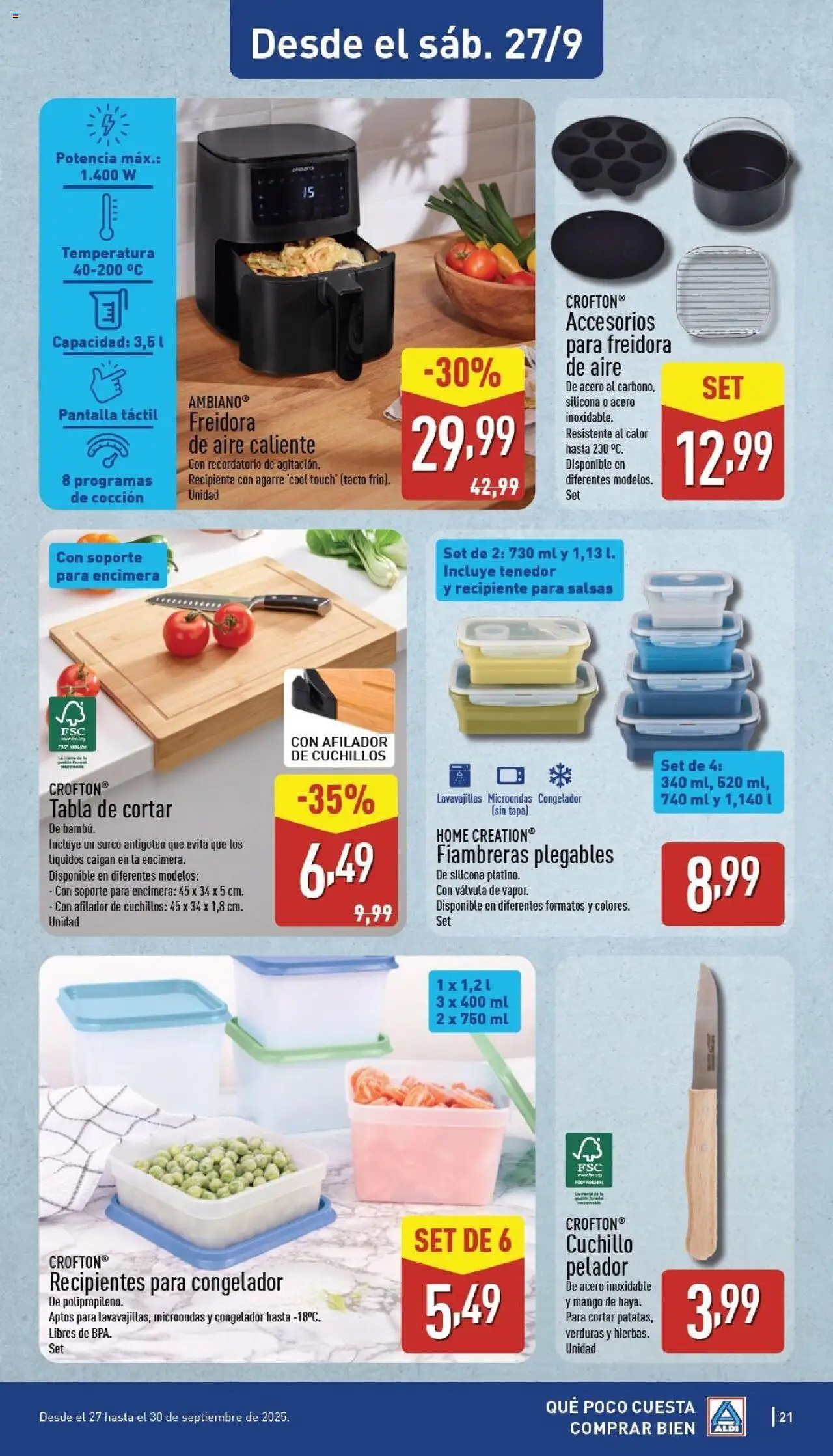 Aldi folleto Canarias │ válido desde el 22.09.2025 | Página: 21
