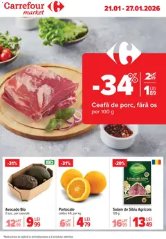 Ofertele Carrefour valabile de la 21.01.2026