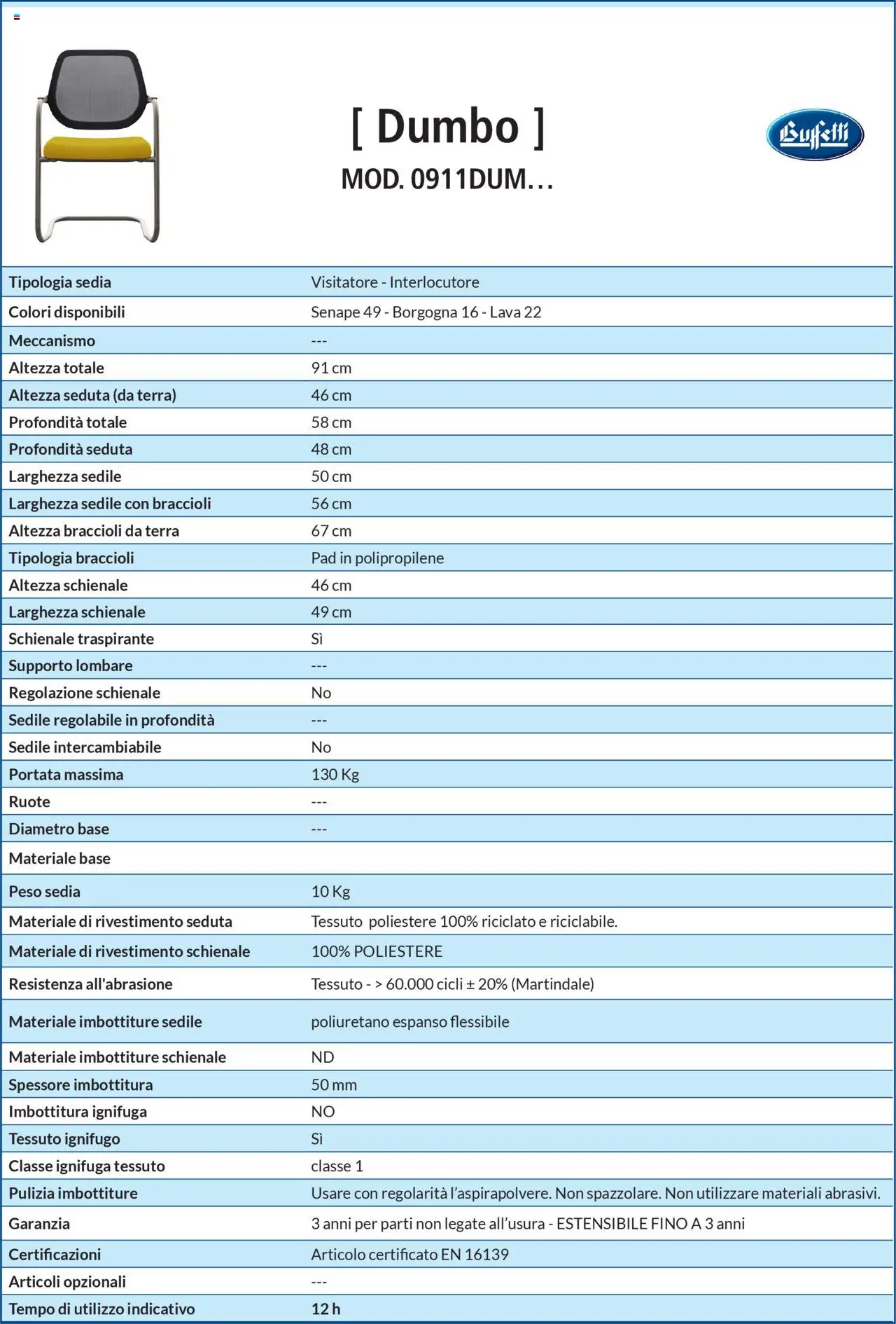 Volantino Buffetti del 28.06.2025 | Pagina: 148 | Prodotti: Braccioli, Senape, Sedia, Terra