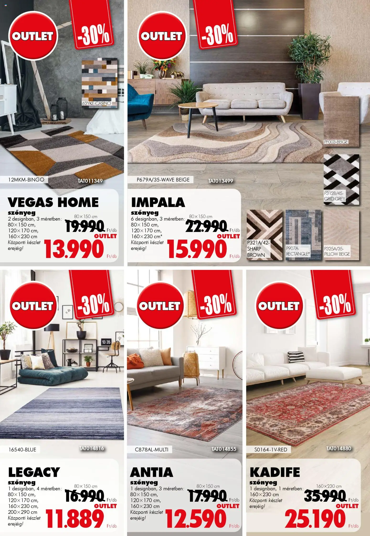 Diego akciós ujság - amely érvényes a következő dátumtól: 01.01.2026 | Oldal: 6 | Termékek: Szőnyeg