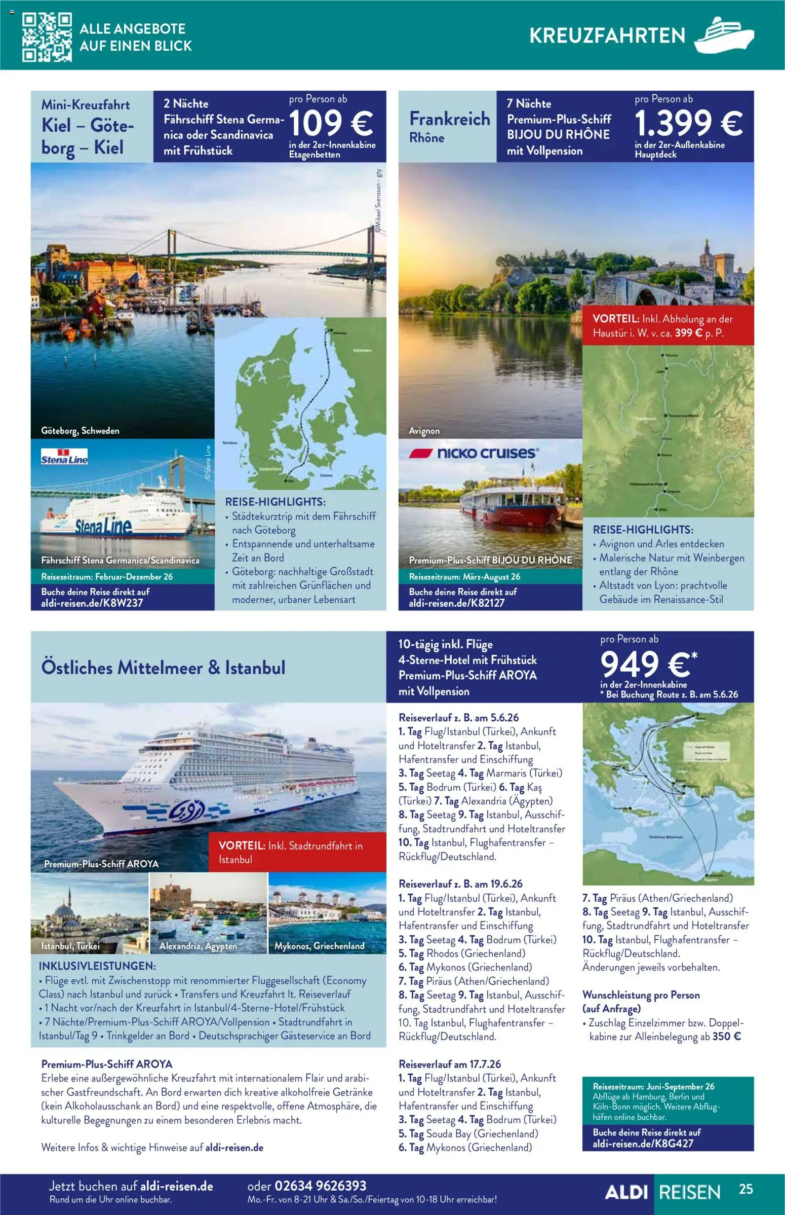 Aldi Reisen  Reisemagazin – gültig ab 01.12.2025 | Seite: 25