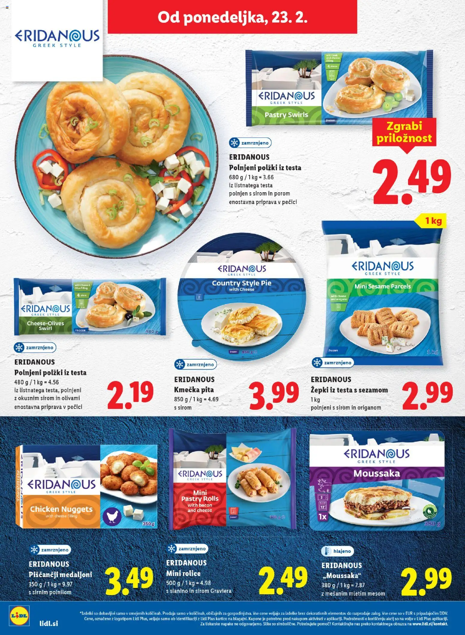 Novi Lidl katalog ponudbe – veljaven od 19.02.2026 | Stran: 46 | Izdelki: Pita, Olive