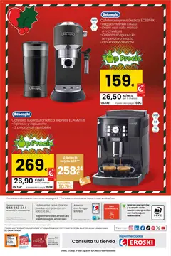Vista previa Eroski - Regalos válido desde el 02.12.2025 | Página: 56 | Productos: Leche, Café, Café molido, Té