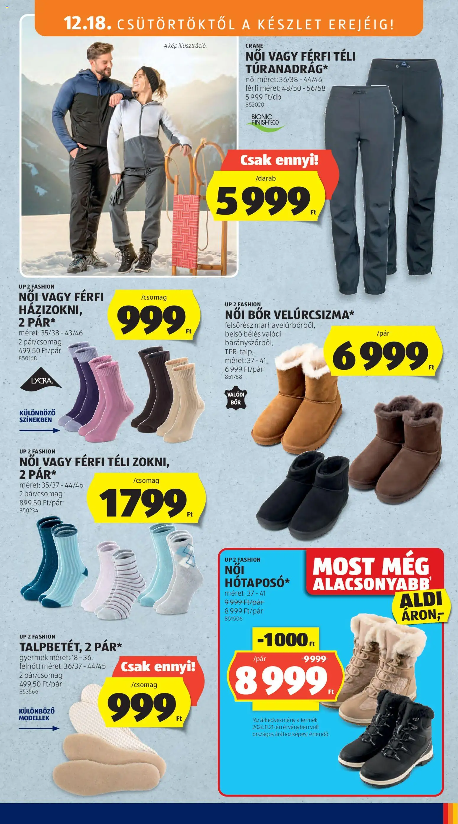 Aldi akciós ujság - amely érvényes a következő dátumtól: 18.12.2025 | Oldal: 5 | Termékek: Bor