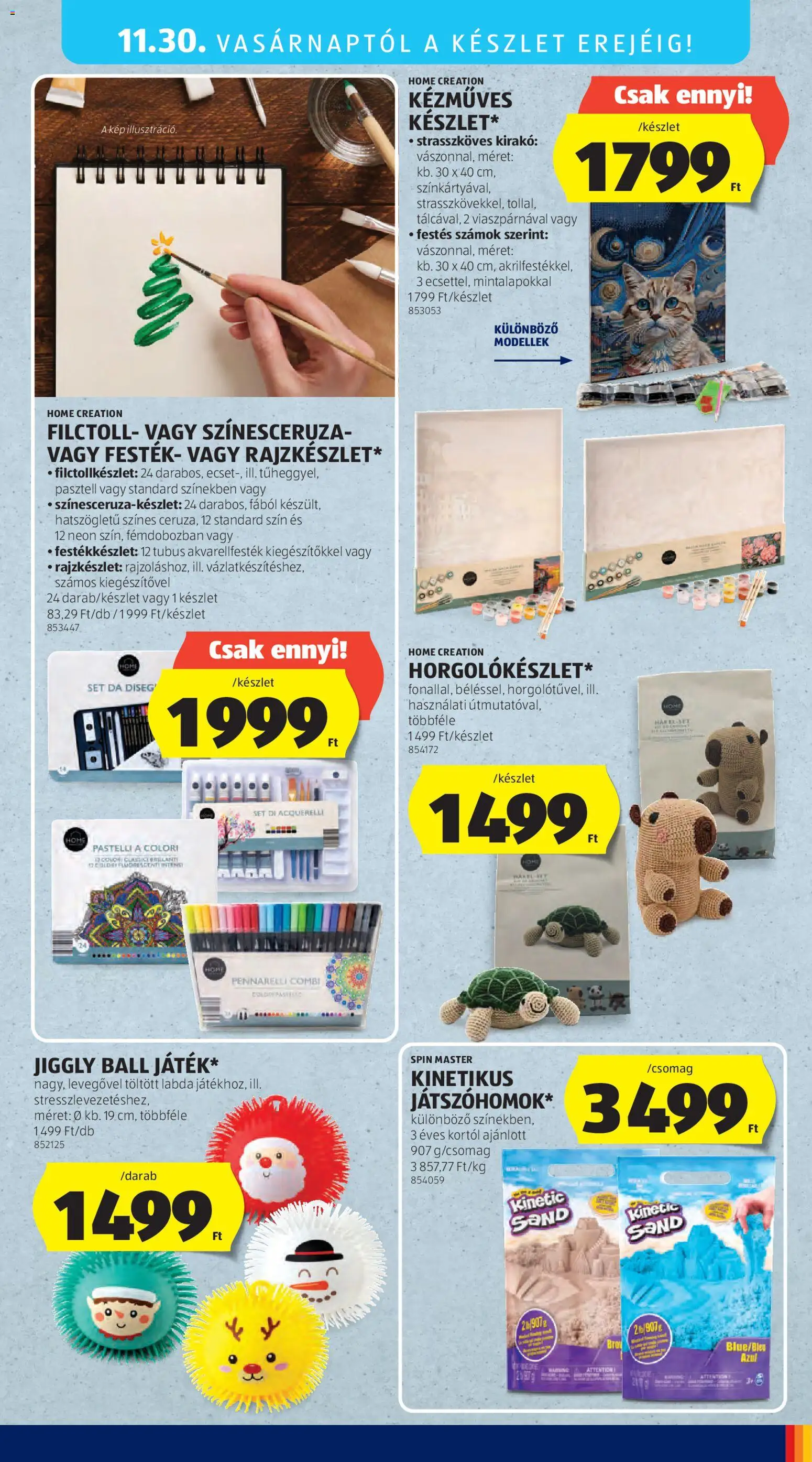 Aldi akciós ujság - amely érvényes a következő dátumtól: 27.11.2025 | Oldal: 47 | Termékek: Festék