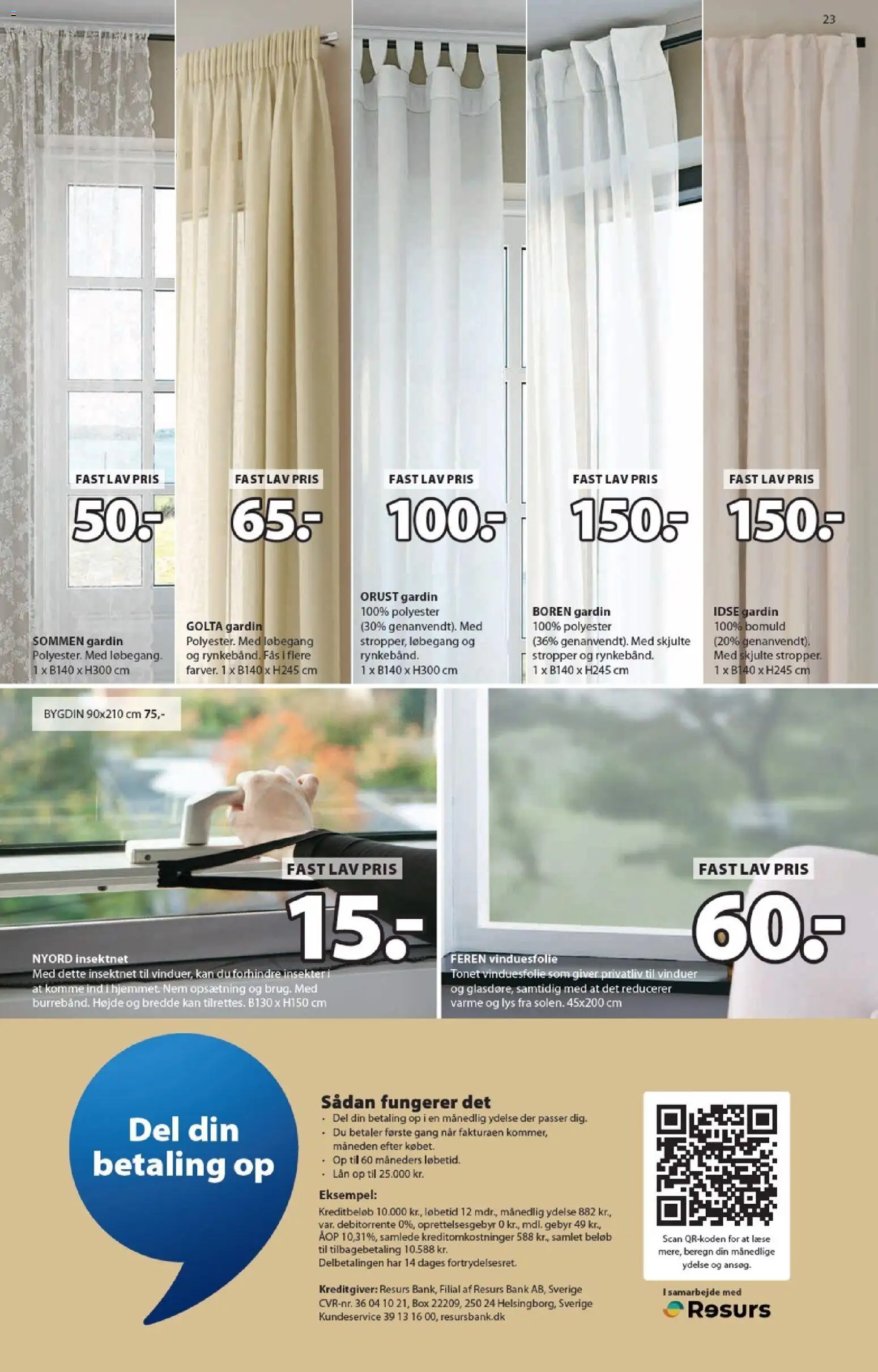 JYSK tilbudsavis – gyldig fra 17.04.2026 | Side: 23 | Produkter: Søm