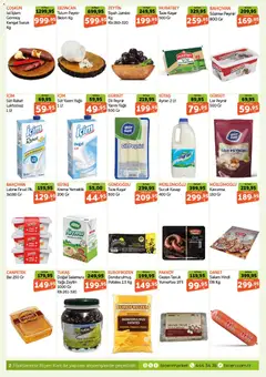 16.04.2026 tarihinden itibaren geçerli olan Biçen Market kataloğu önizlemesi | Sayfa: 2 | Ürünler: Peynir, Patates, Süzme peynir, Sucuk