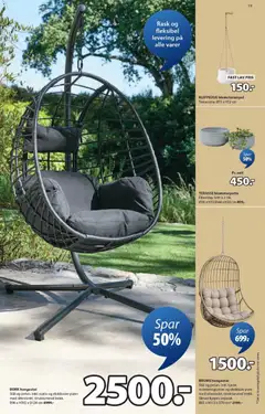 Forhåndsvisning av JYSK kundeavis gyldig fra 09.03.2026 | Side: 19 | Produkter: Pute, Blomsterpotte