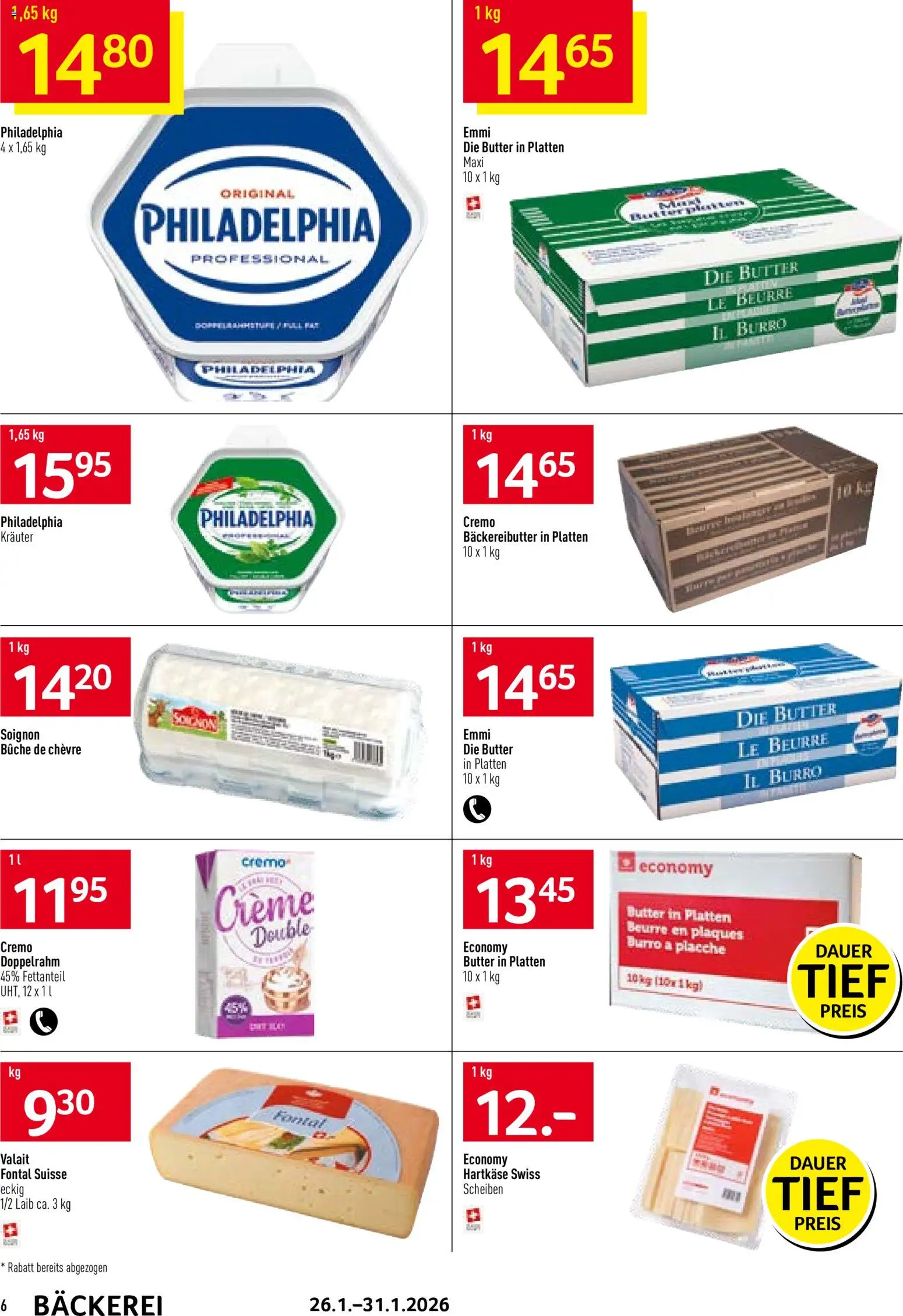 Prodega Aktionen Bäckerei – gültig ab 26.01.2026 | Seite: 6