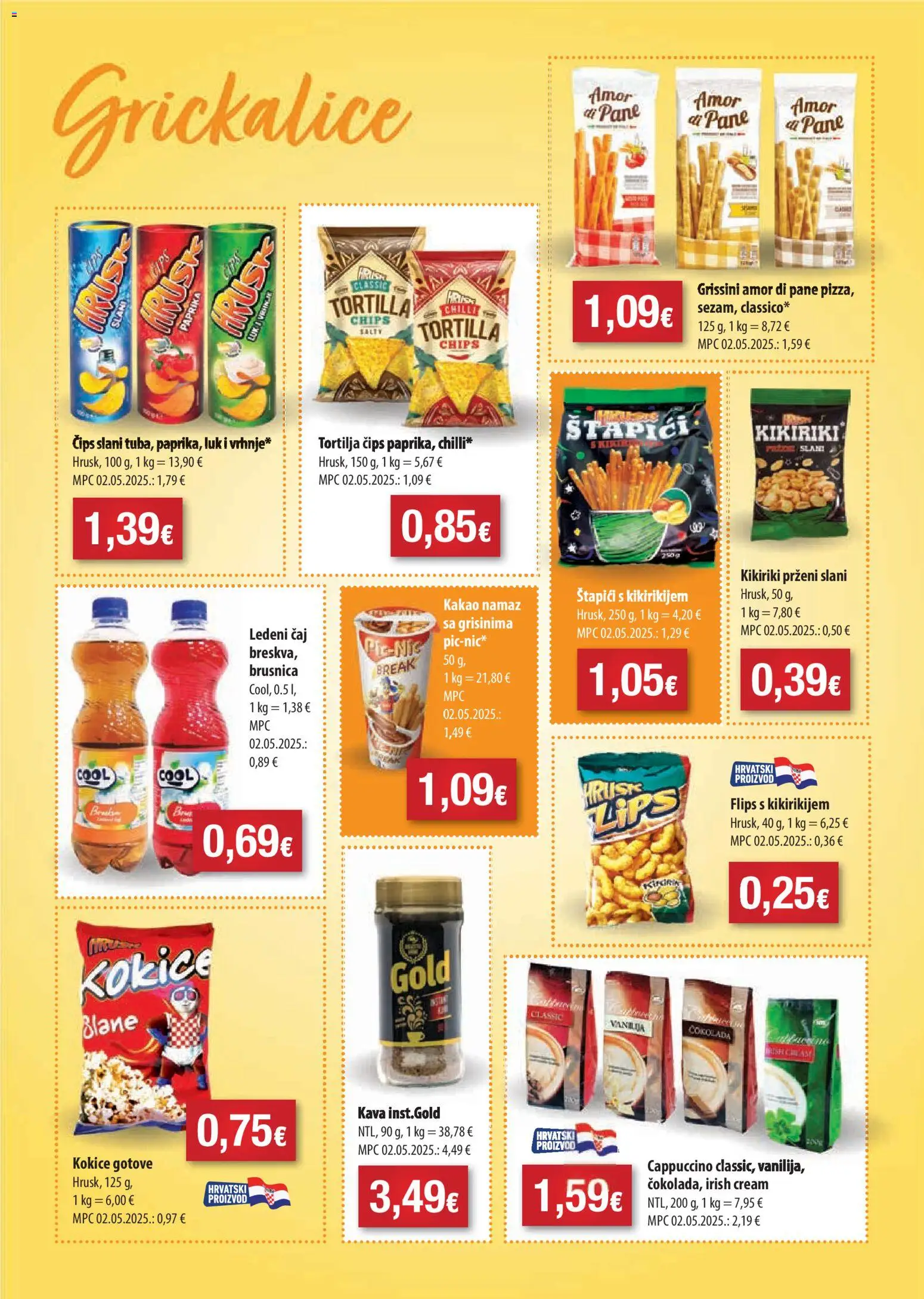 Boso katalog | vrijedi od 21.01.2026 | Stranica: 10 | Proizvodi: Ledeni čaj, Kokice, Kikiriki, Cappuccino