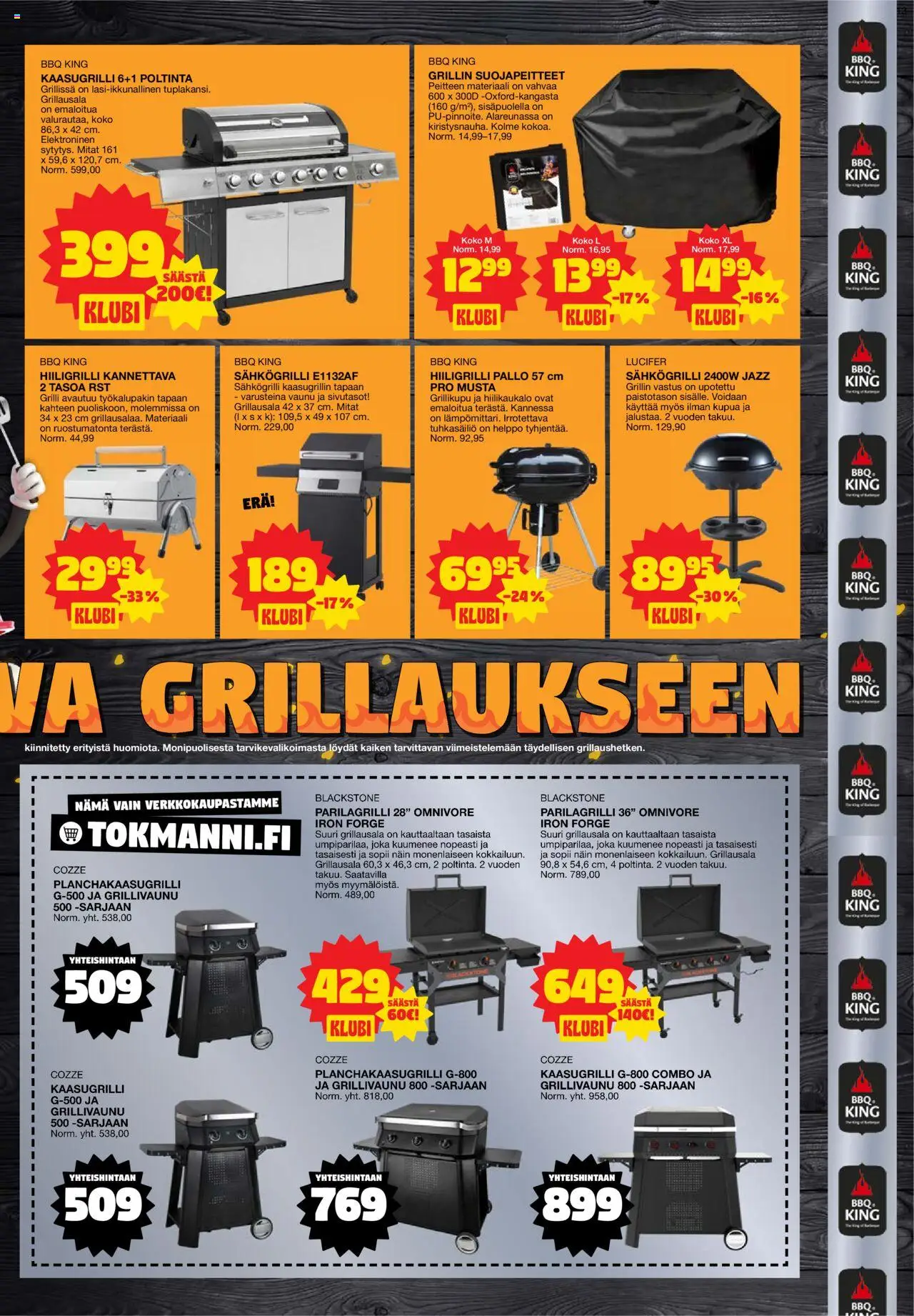  | Sivu: 13 | Tuotteet: Grilli, Kaasugrilli, Sähkögrilli, Hiiligrilli