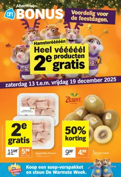 Albert Heijn folder week  / de la semaine 51 - Voorbeeld van een folder van Albert Heijn, geldig van 13.12.2025