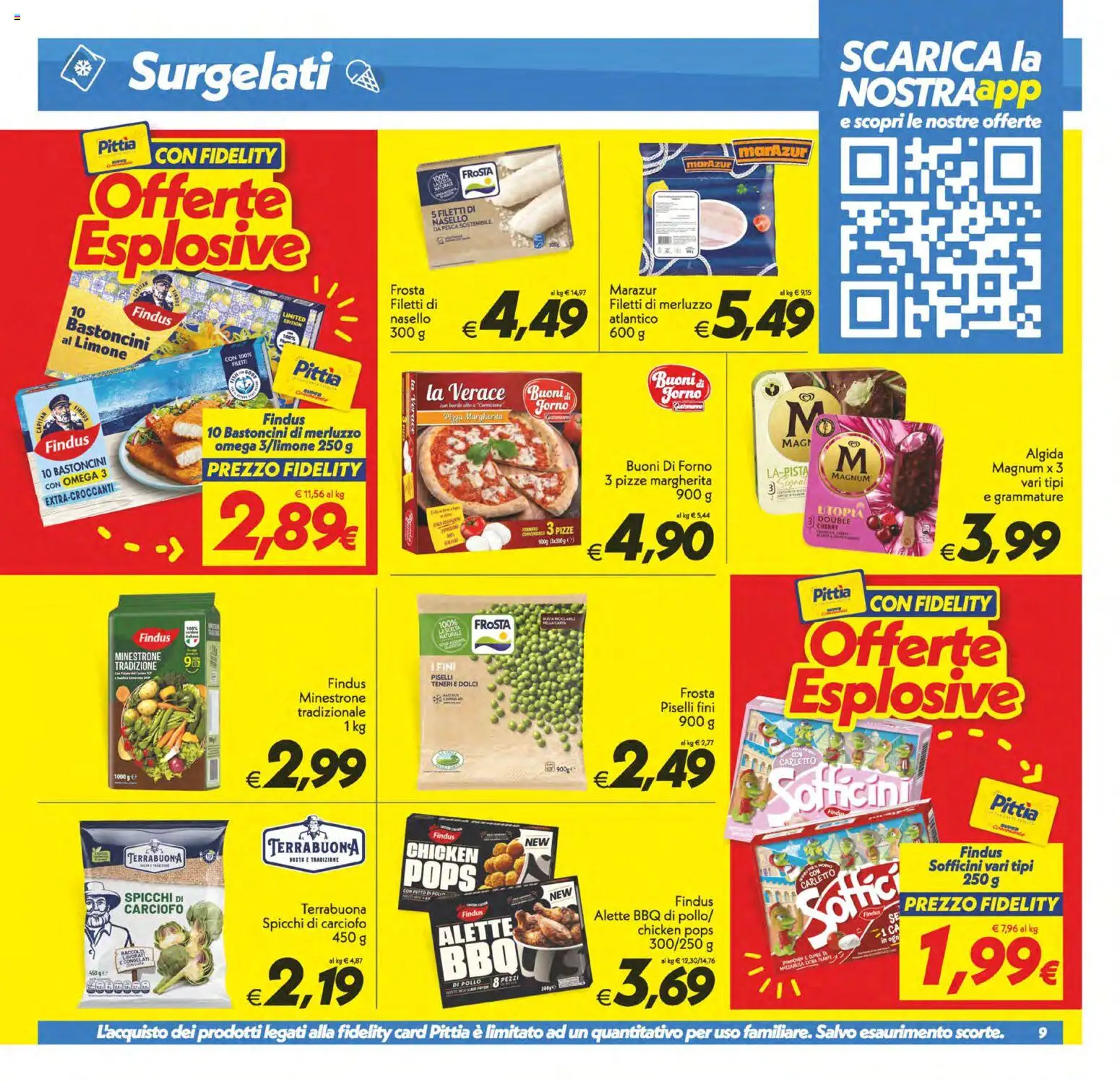 Volantino SuperConveniente del 17.03.2026 | Pagina: 9 | Prodotti: Minestrone, Pollo, Camicia, Piselli