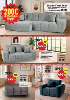 Maxi Bazar - Prévisualisation de Maxi Bazar - Catalogue Meublez-vous de bonnes affaires valide à partir de 05.01.2026 | Page: 6