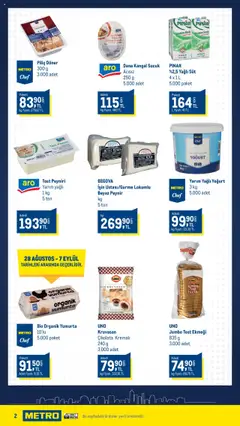 Metro Katalog - 28.08.2025 tarihinden itibaren geçerlidir | Sayfa: 2