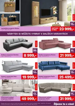 ASKO nábytek leták od 18.09.2025 | Strana: 2 | Produkty: Sedací souprava, Nábytek