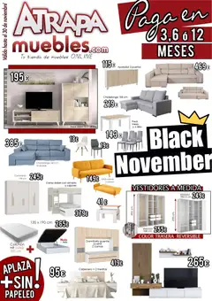 Vista previa Atrapa Muebles - Black Friday válido desde el 01.11.2025