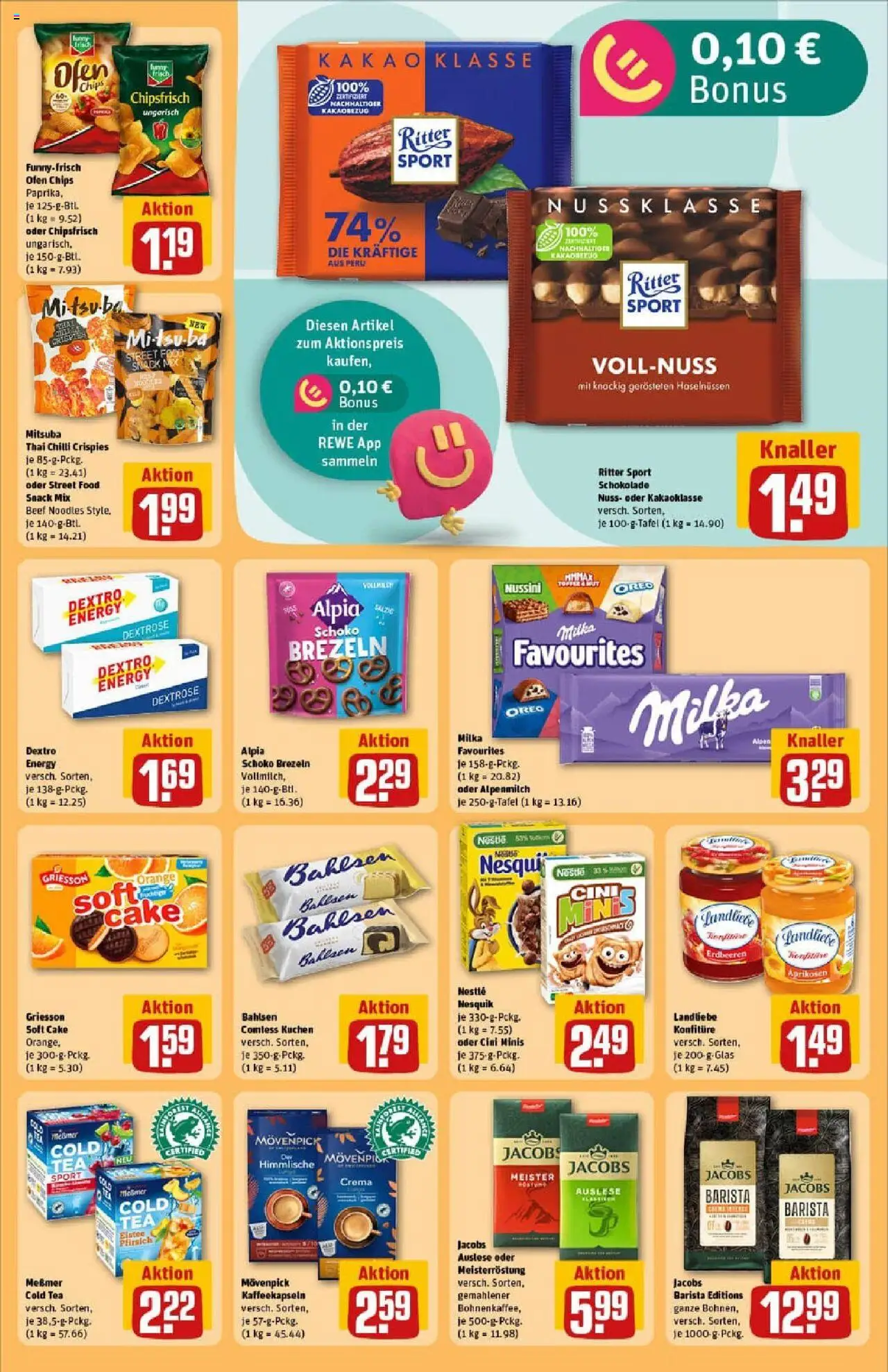 Rewe prospekt Bad Zwischenahn	 - gültig ab dem 20.07.2025 | Seite: 23 | Produkte: Ofen, Schokolade, Messmer, Kuchen
