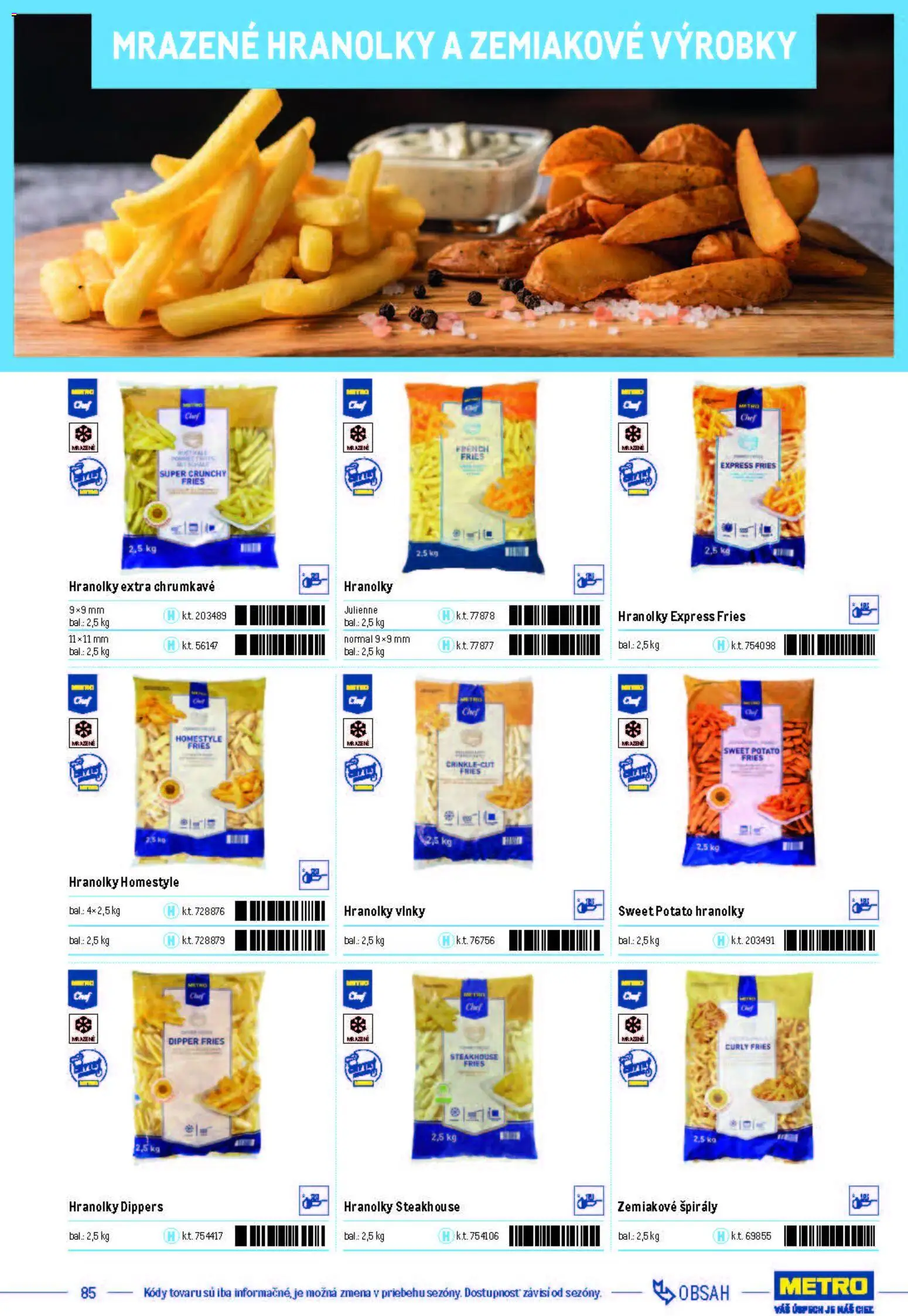 Nové Metro akcie – leták je platný od 05.12.2025 | Strana: 85