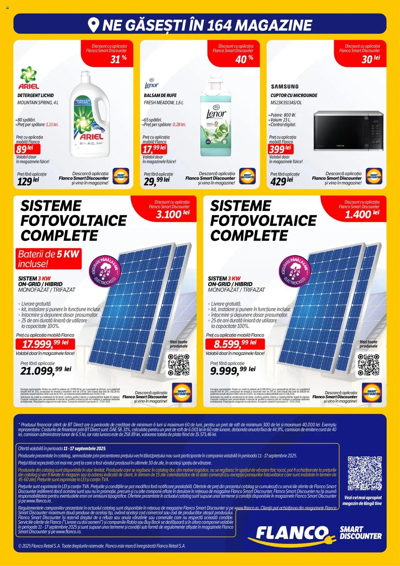 Noul catalog Flanco – valabil de la 11.09.2025 | Pagină: 10 | Produse: Cuptor, Cuptor Cu Microunde, Baterii, Detergent