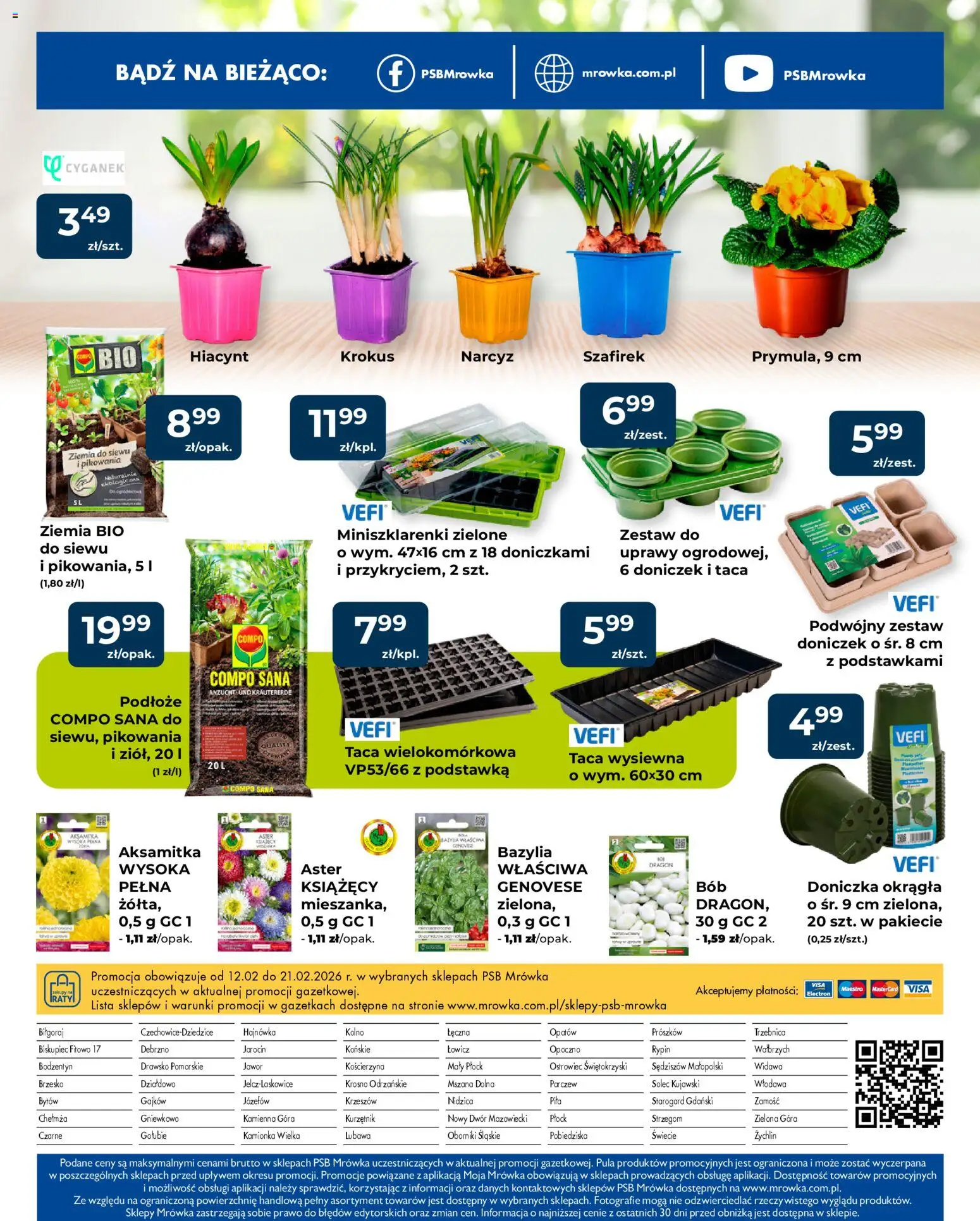 Mrówka Gazetka - Rypin od 12.02.2026 | Strona: 4 | Produkty: Ziemia, Bazylia, Doniczka