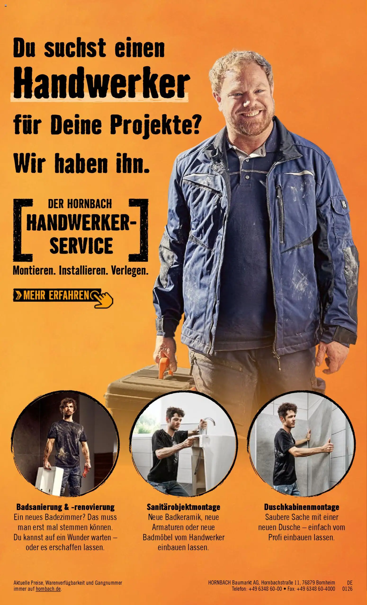 Hornbach Prospekt 	 – gültig ab 02.02.2026 | Seite: 70 | Produkte: Dusche