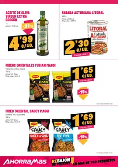 AhorraMas folleto │ válido desde el 11.09.2025 | Página: 13 | Productos: Aceite, Fideos, Aceite de oliva, Νυχτικό