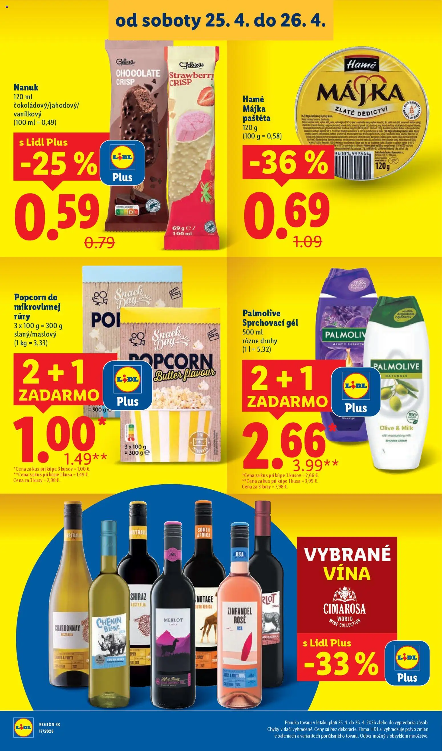 Nové Lidl akcie – leták je platný od 20.04.2026 | Strana: 92 | Produkty: Nanuk, Mak