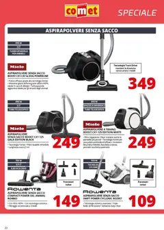 Anteprima del volantino Comet volantino Piccoli Elettrodomestici Cura persona, Pulizia e Stiro valido a partire dal 20.03.2026 | Pagina: 22