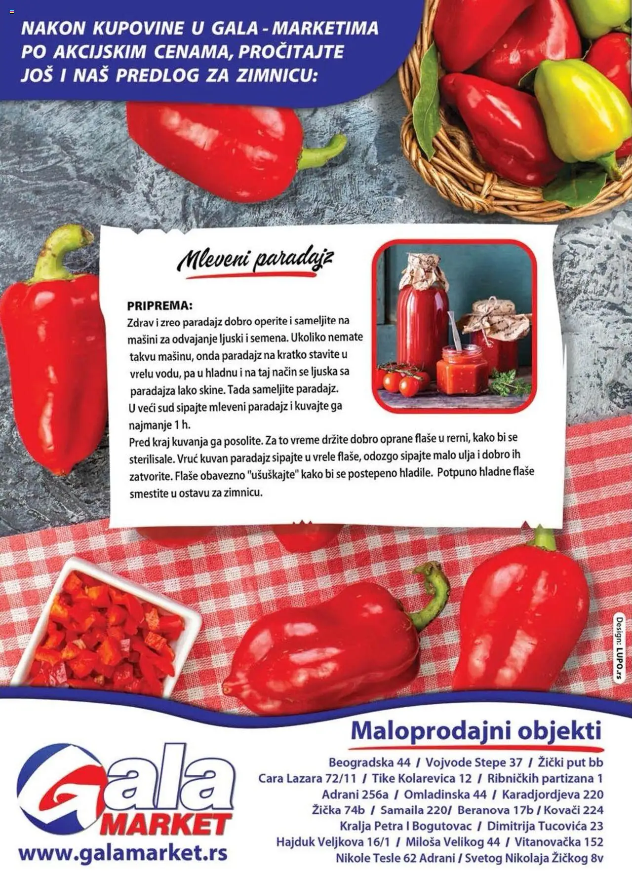 Gala MARKET katalog - važi od 06.10.2025 | Strana: 8 | Proizvode: Paradajz