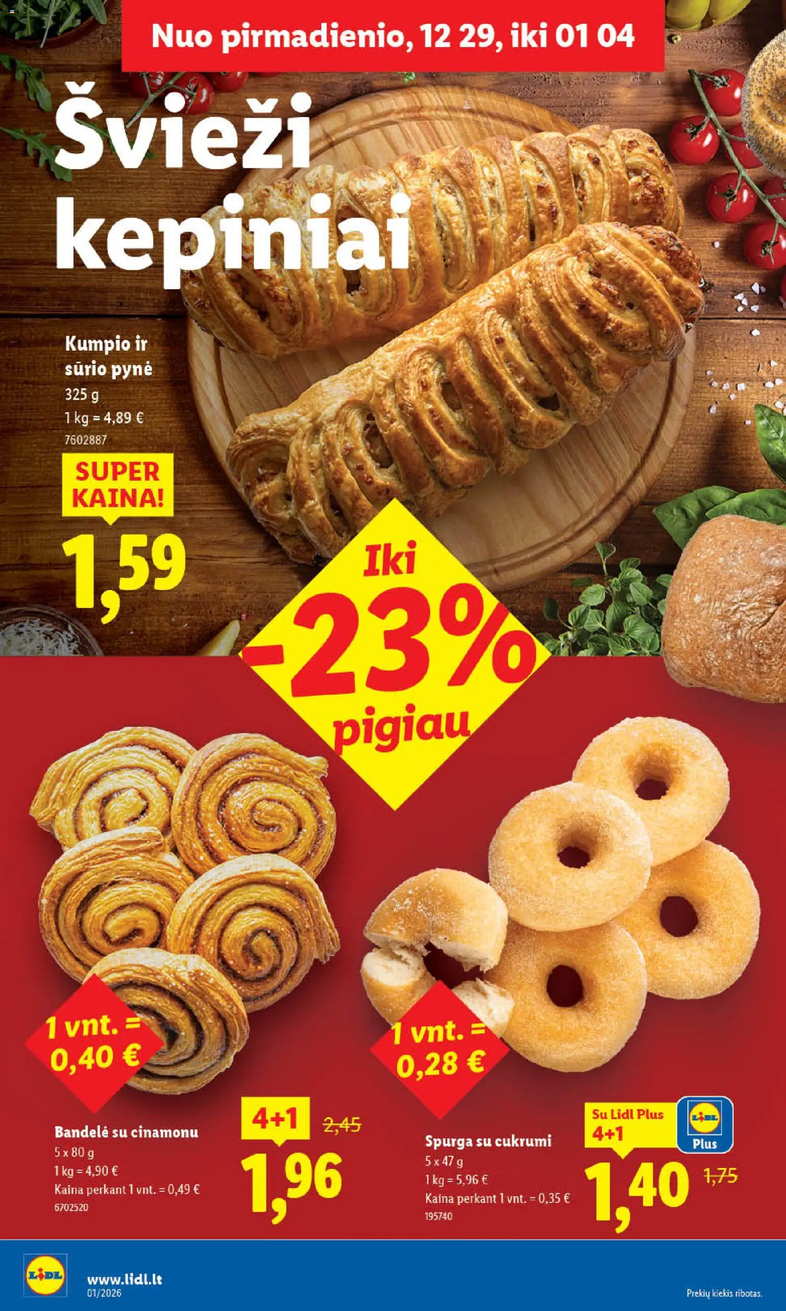 LIDL akcijos nuo 29.12.2025 | Puslapis: 6
